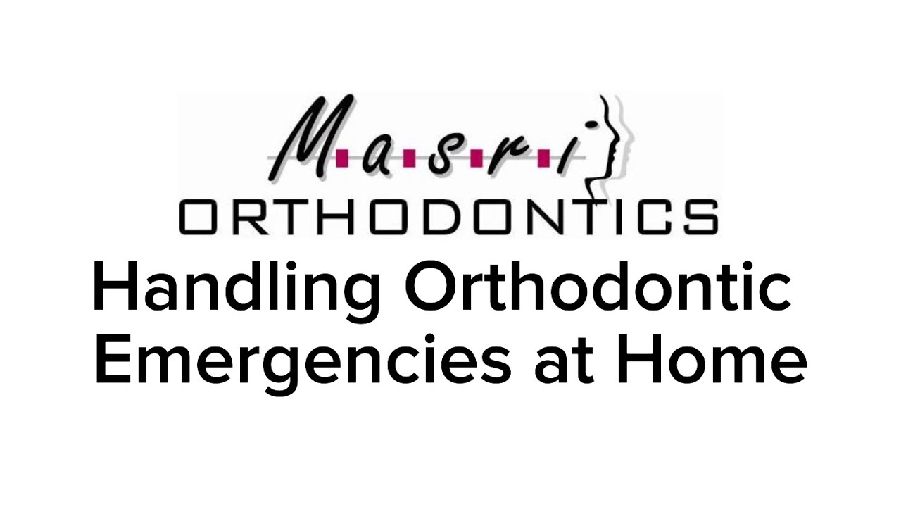 Handling Orthodontic Emergencies at Home video title card